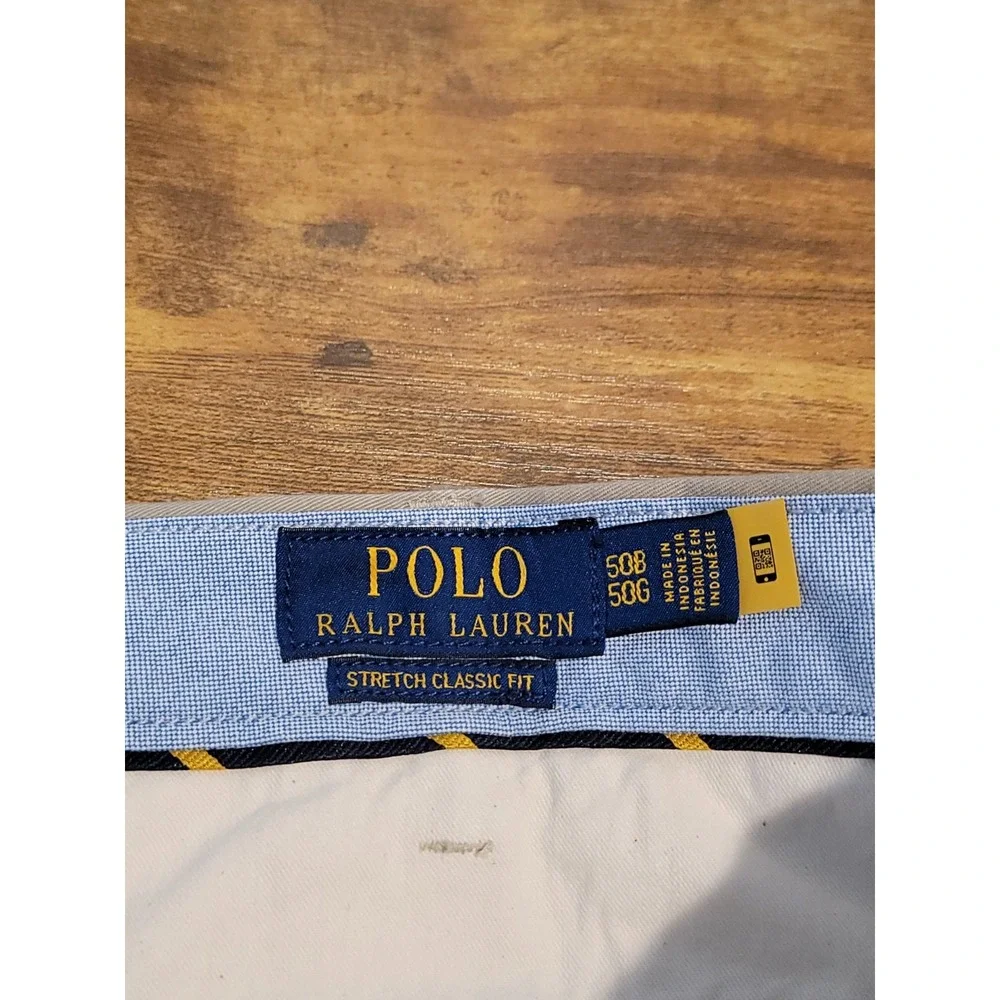 NWT Polo Ralph Lauren Chino Shorts 50B Beige Cotton Classic Fit 9